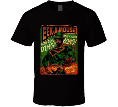 Reggae Dancehall Dj Eek A Mouse Sound System T Shirt