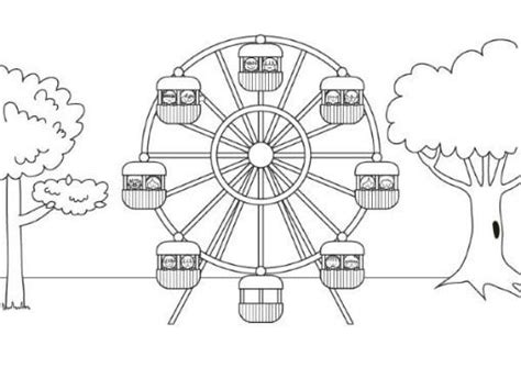 imagenes de parques para colorear faciles Parques, Imagenes del medio