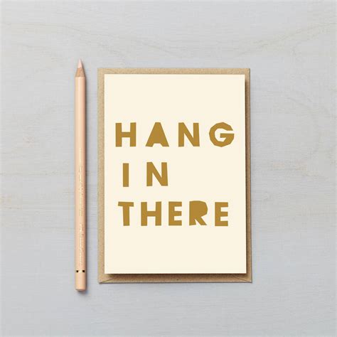 Hang In There Card By Lucy Says I Do