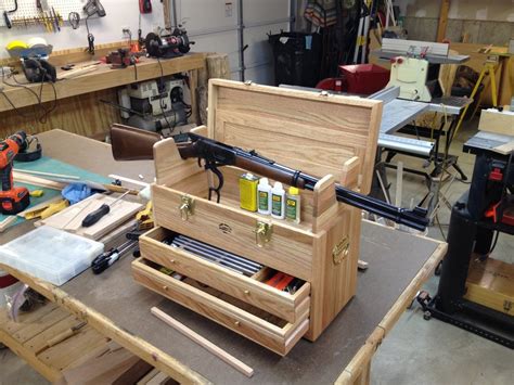 Gun rack ,rifle rack ,toy gun, cleaning stand for guns. Gun Cleaning Kit - by sparky52tx @ LumberJocks.com ~ woodworking community