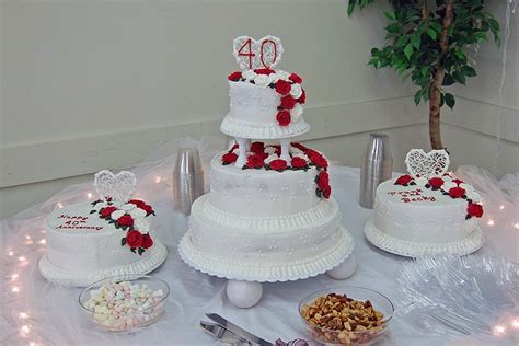 Fabulous 40th Wedding Anniversary Party Ideas