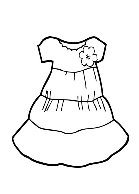Search through 52281 colorings, dot to dots, tutorials and silhouettes. Light dress coloring page for girls, printable free ...