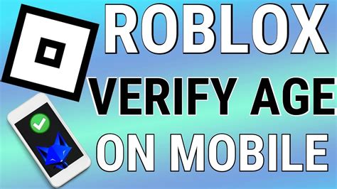 How To Verify Your Age On Roblox Android And Ios Youtube