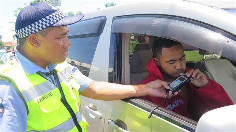 Drink Driving Samoa Police Service