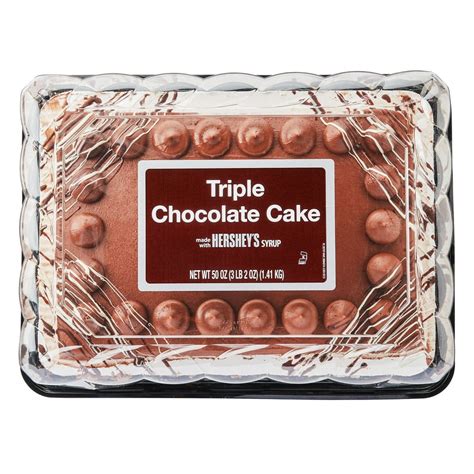 Triple Chocolate Cake Made With Hersheys 50 Oz
