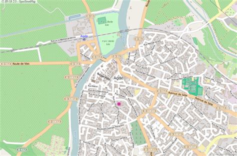 Large Detailed Map Of Agde Images And Photos Finder