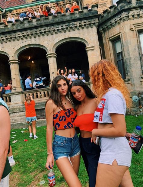 Syracuse University Study Hard College Girls Gameday Friends