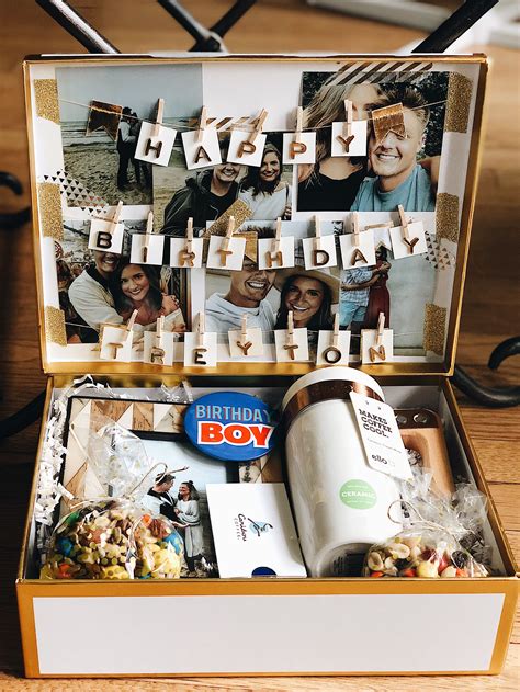 Maybe you would like to learn more about one of these? Long Distance Birthday Box for Boyfriend | birthday idea ...
