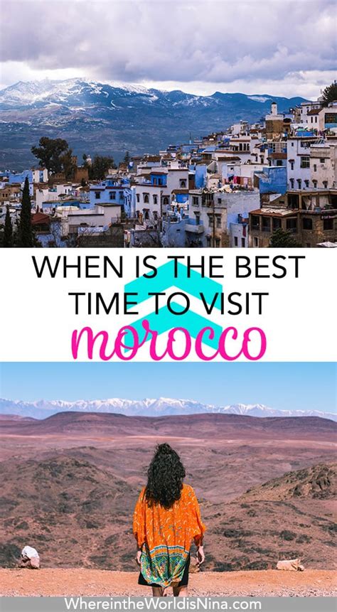 Time zone is central europe time (cet). Best Time to Visit Morocco: What Morocco in Spring is Like