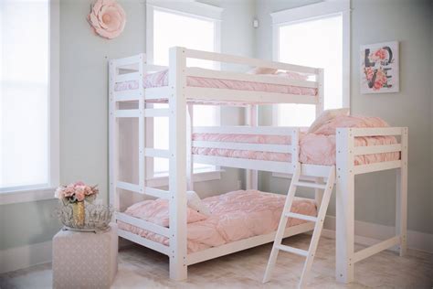 Sydney L Shaped Triple Bunk Bed Custom Kids Furniture