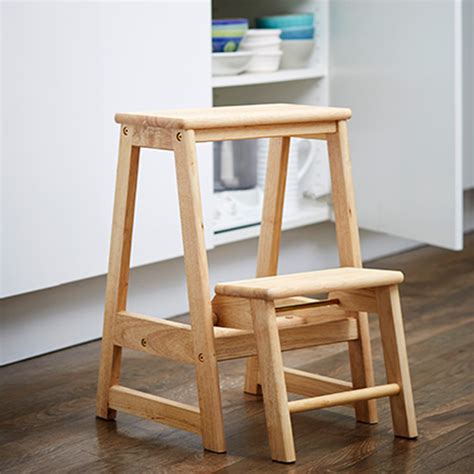 Folding Wooden Step-Stool - SALE NOW ON - UP TO 70% OFF | STORE