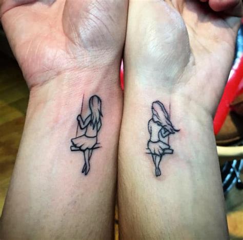 150 Matching Sister Tattoos Ideas February 2020