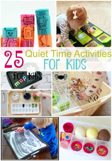 25 Quiet Time Activities For Kids Activities Trips And Church
