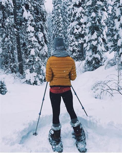 Wish You Were Northwest On Instagram Wandering Via Snow Shoes Is Like