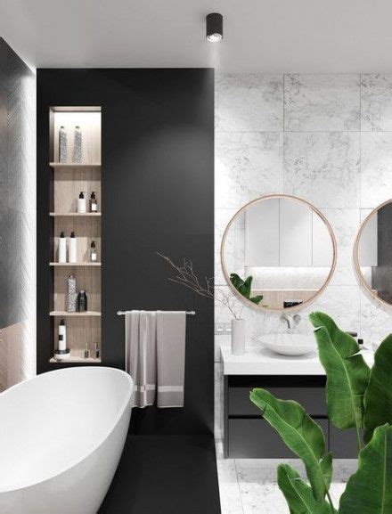 Bath Room Grey Wallpaper Interior Design 42 Ideas Contemporary