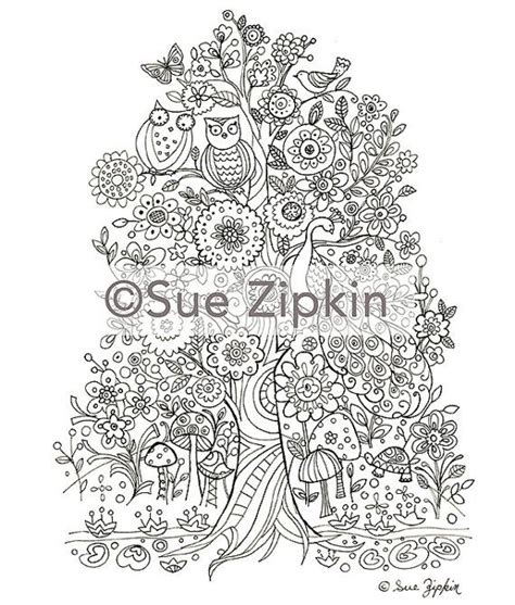 Printable Tree Of Life Coloring Page Etsy Super Coloring Pages