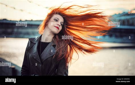 Women Hair Blowing In Wind Hi Res Stock Photography And Images Alamy