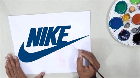 How To Draw The Nike Logo Nike Youtube