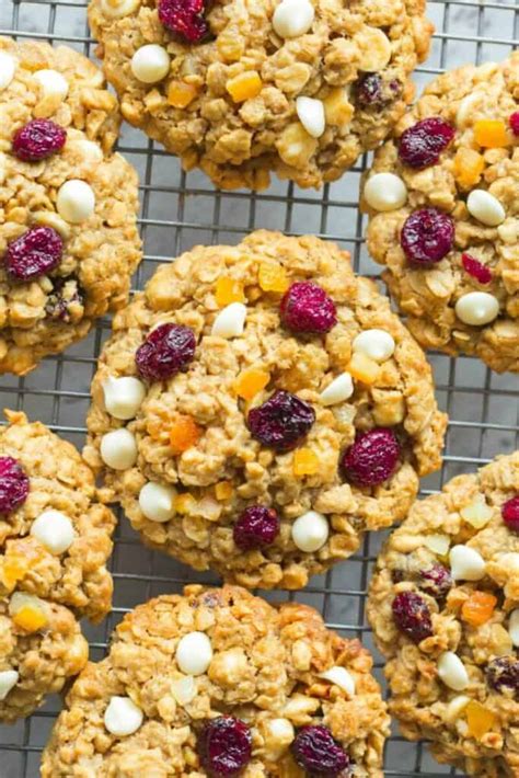 Cranberry Orange Oatmeal Cookies 5 Ingredients The Big Mans World