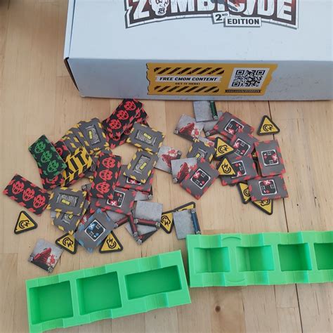 Free Stl File Zombicide 2nd Edition Storagetray 🥈・3d Printable Model