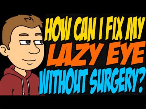 Maxillofacial tmj jaw surgery often requires braces before and after the surgery to align the bite. How Can I Fix My Lazy Eye Without Surgery? - YouTube