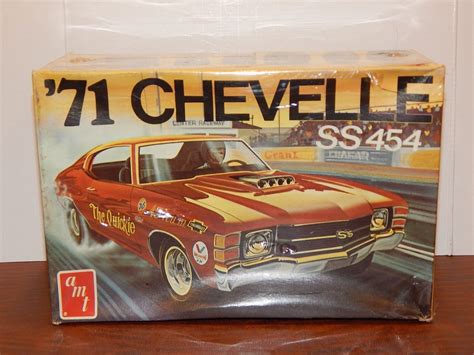 Chevrolet Chevy Chevelle Ss 396 Sponsored By Ratman Car Scale Model Kit