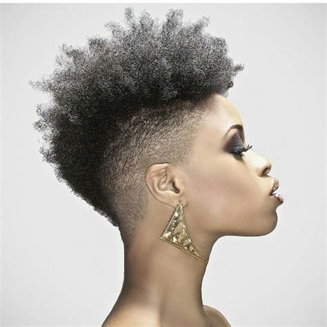 Tapered Natural Hair Natural Hair Styles Mohawk Hairstyles