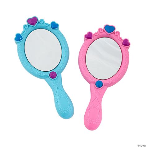 Handheld Princess Mirrors 6 Pc Oriental Trading