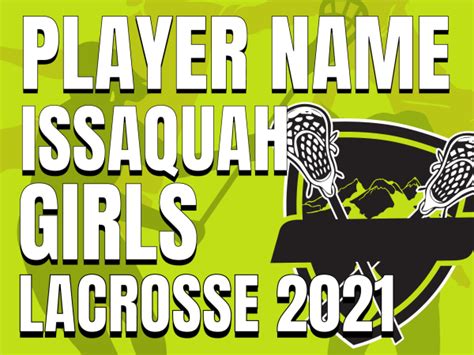 2021 Isd Girls Lacrosse Yard Sign Winners Sportswear