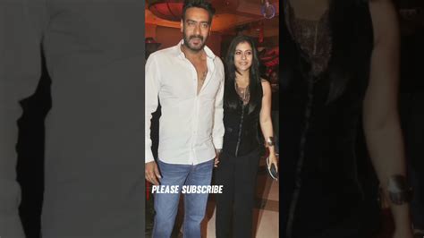 Ajay Devgan With Sweet Wife Kajol Devgan 💕💕 Priceless Jodi Of Bollywood