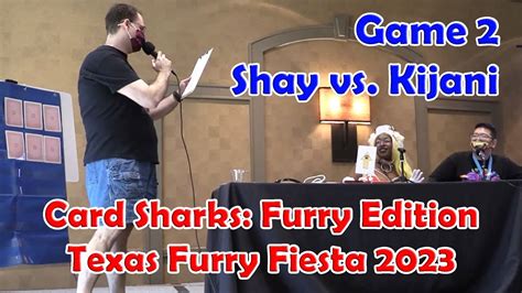 Shay Vs Kijani Tff 2023 Card Sharks Furry Edition Youtube