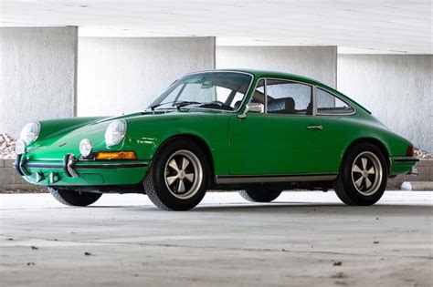 Viper Green 1972 Porsche 911e Coupe For Sale On Bat Auctions Sold For