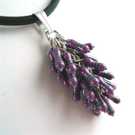 Recycled Computer Part Jewelry Purple Bunch Resistor Pendant Necklace