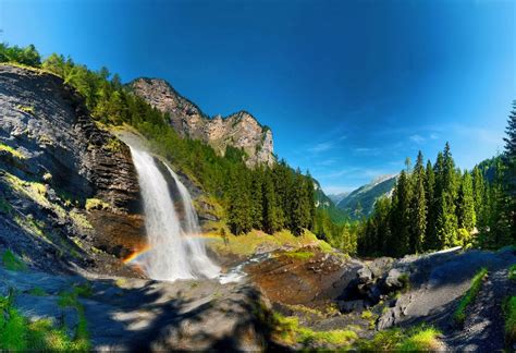 Beautiful Mountains With Waterfalls Micronica68