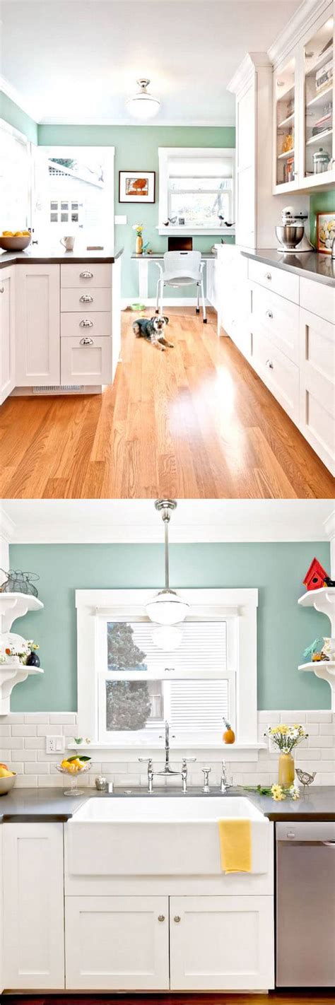 Paint your kitchen cabinets white | rustoleum cabinet transformations. 25 Gorgeous Kitchen Cabinet Colors & Paint Color Combos - A Piece Of Rainbow