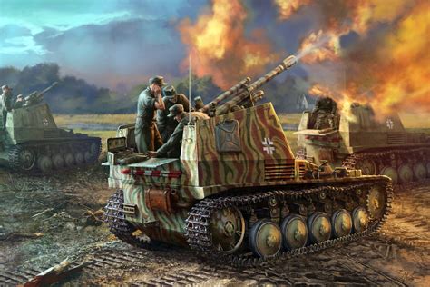 Aleksander Karcz Wespe Self Propelled Gun