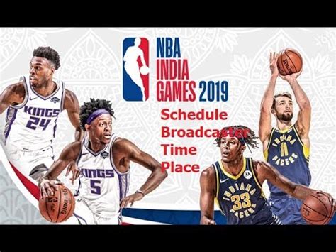 *only select matches will be broadcast in india. NBA India Games 2019 Schedule, Time, Place & Broadcaster ...