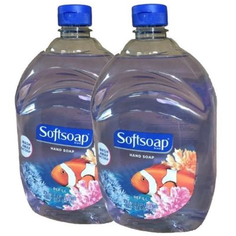 Softsoap Liquid Hand Soap Aquarium Series 64 Ounce Refill Bottle
