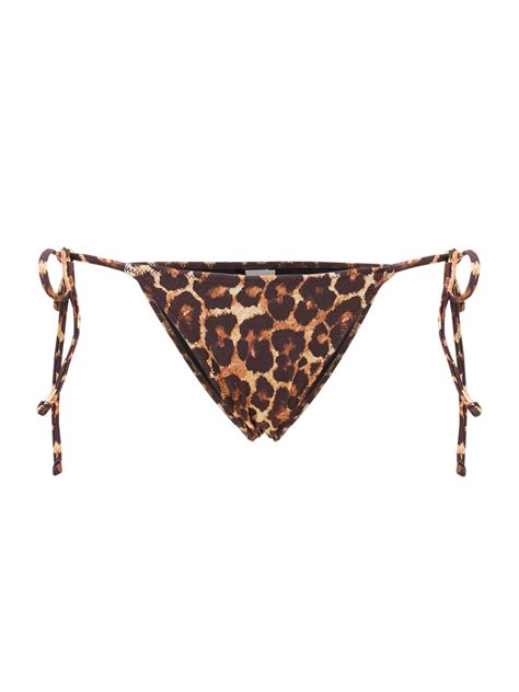 Tropic Of C Equator Bikini Bottoms In Leopard Modesens