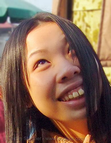 Smiling Girl With Big Teeth Vietnam