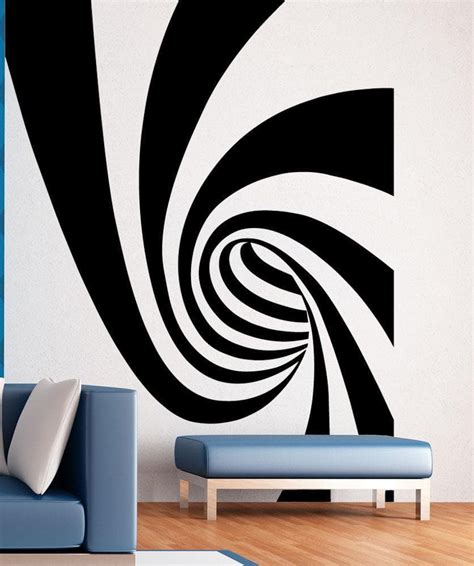 Vinyl Wall Decal Sticker Swirl Design 5508