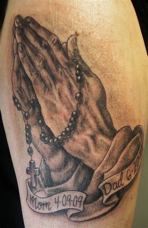18 Praying Hands Tattoo Arts Designs And Images