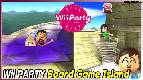 wii party board game island expert com emma vs kentaro vs rin vs gabi alexgamingtv youtube
