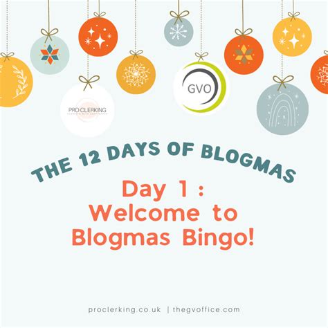 Blogmas 2022 Day 1 Welcome To Blogmas Bingo Pro Clerking