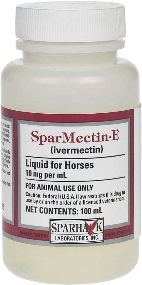 Ivermectin for humans for sale. Sparmectin-E 1% Ivermectin for Horses Sparhawk Labs - Safe ...
