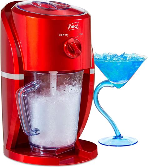 Neo Ice Crusher Slush Machine Electric Crushed Ice Maker For Slushies Cocktails Uk