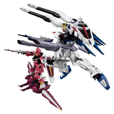 Mobile Suit Gundam G Frame Fa Freedom Gundam Justice Gundam Option