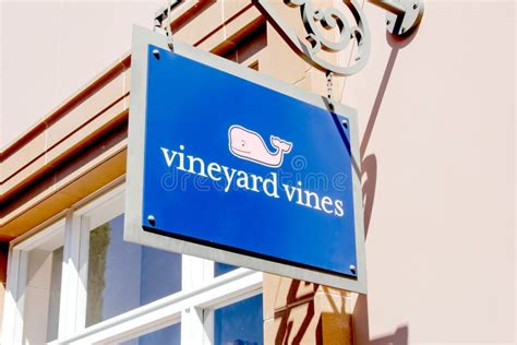 Vineyard Vines Sign Editorial Photography Image Of Fashion 175627332