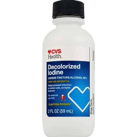 Cvs Health Decolorized Iodine 2 Oz Pick Up In Store Today At Cvs