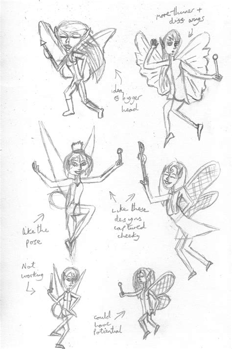 Webbs Blog Fairy Character Designs